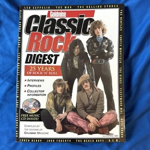 Goldmine CLASSIC ROCK DIGEST 25 Yrs Of Rock ‘N’ Roll CD Included UNREAD b53 - Picture 1 of 20