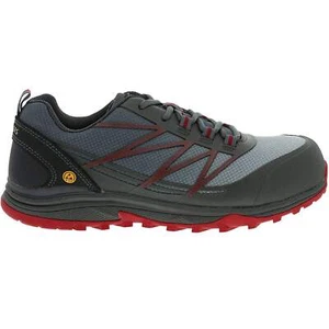 Zapatos de trabajo Skechers 200046W gris puxal rojo punta compuesta de seguridad para hombre - Imagen 1 de 19