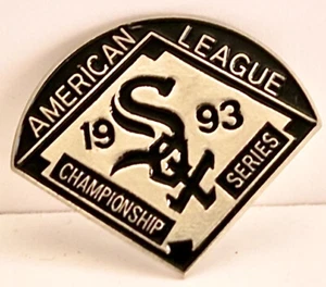 Colección de prendedores vintage de los Medias Blancas de Chicago de 1993 de la serie de campeonato de la Liga Americana - Imagen 1 de 1