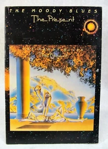THE MOODY BLUES 1981 THE PRESENT CONCERT TOUR PROGRAM/POSTER - Picture 1 of 2