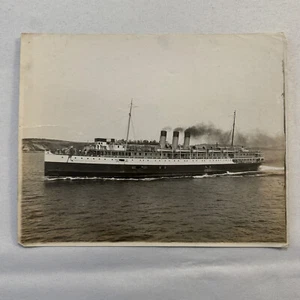 Vintage Boat Ship Photo Photograph Princess Charlotte Steamer Steamship - Picture 1 of 13