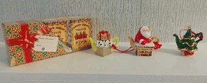 Cardew Designs Tiny Teapots Christmas Tree Decorations 1995 Boxed VGC - Picture 1 of 10