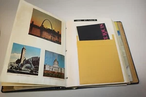 Vintage 1980er Jahre St. Louis City Sammelalbum mit Ausschnitten Broschüren Ephemera - Bild 1 von 8