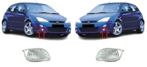 NEW FOR FORD FOCUS MK1 1998 - 2001 FRONT BUMPER INDICATOR REPEATER PAIR SET - Picture 1 of 3
