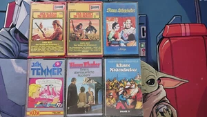Alte Hörspiel Kassetten Timm Thaler,Karl May,Jan Tenner,Klaus Störtebecker 80er - Bild 1 von 2