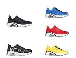 Skechers TRES AIR MAX Low Top Men's Casual Fashion Shoes Sneaker - Picture 1 of 26