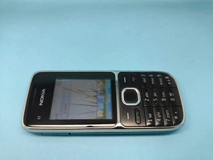 Nokia C2-01 Black (Unlocked) Mobile Phone TOP Condition - Afbeelding 1 van 7