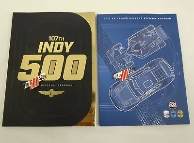 2023 Indy 500 Brickyard Week Program Verizon 200 Gallagher Grand Prix BC39 USAC - Image 1 of 4