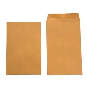 25 pz buste Kraft 6"" X 9"" catalogo mailer busta artigianale venditore statunitense B-183 - Foto 1 di 4