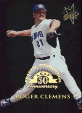 1998 Leaf Fractal Foundations Baseball #167 Roger Clemens GLS /3999