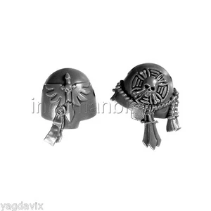 SDAD18 PAIRE EPAULIERE TERMINATOR DEATHWING WARHAMMER 40000 BITZ W40K DA 34-39 - Picture 1 of 1