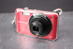Cámara digital compacta Samsung ES74 14,2 MP - roja - Imagen 1 de 8