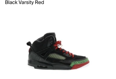 NIKE AIR JORDAN SPIZIKE BLACK-VARISTY RED RARE! [315371-026] - Image 1 of 4