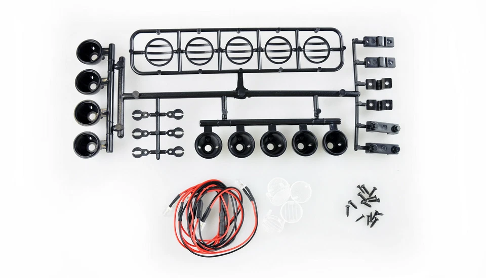 Amewi 28973 Dachscheinwerfer mit 5 LEDs Schwarz - Bild 1 von 1