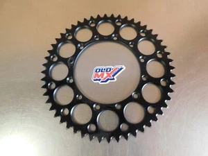Couronne alu neuve 52 dents RENTHAL 112U-520 Kawasaki 200/250 KDX 1985-2005 / 1 - Imagen 1 de 3