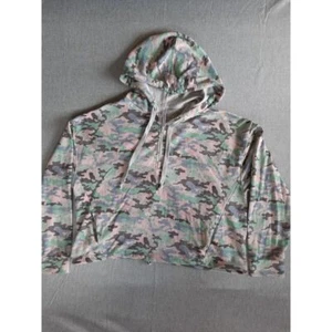 Fabletics Women Large Scuba Style Drawstring Caumo Military Pullover Jacket - Picture 1 of 8