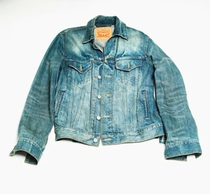 LEVIS Trucket Denim Jean Jacket Size S Medium Wash - Picture 1 of 8