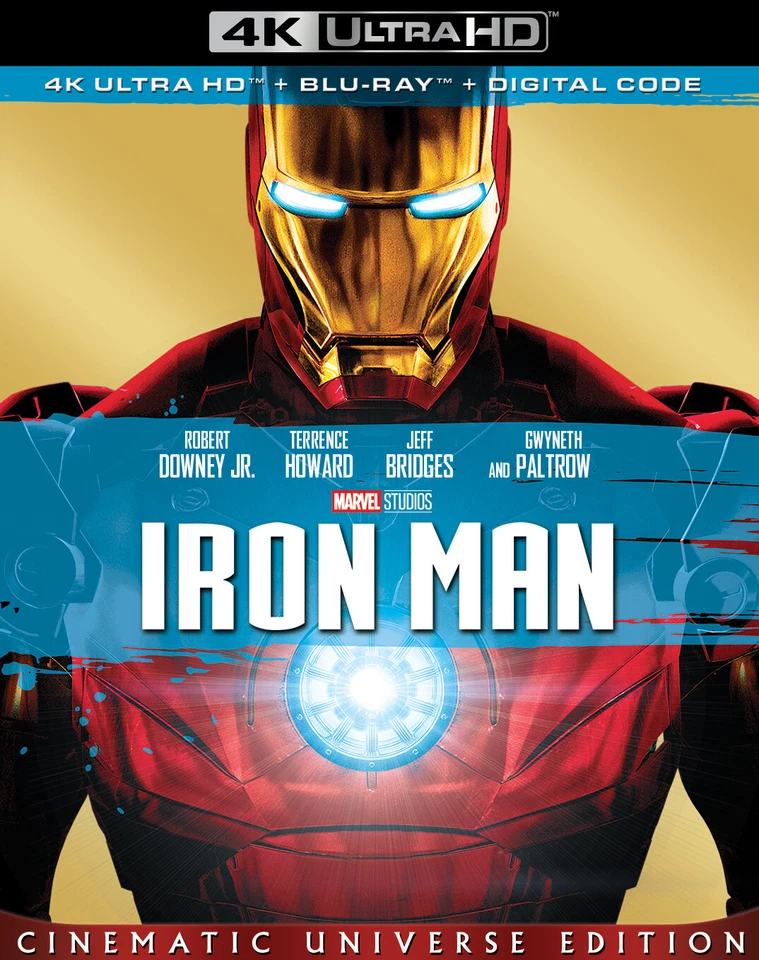 Iron Man (4K UHD Blu-ray/Blu-ray, 2008)