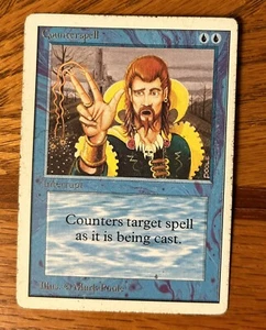 Master Control with Counterspell – The Unlimited Edition's Iconic Blue Instant - Picture 1 of 2