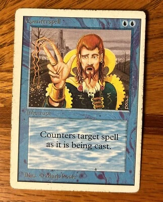  Master Control with Counterspell – The Unlimited Edition's Iconic Blue Instant - Image 1 of 2