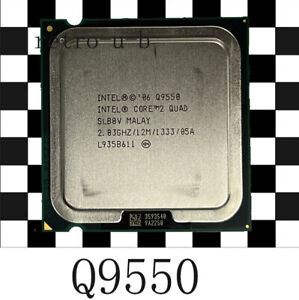 Intel Core 2 Quad Q9550 CPU 4-Core 2.83GHz/12M/1333 SLB8V LGA775 Processor