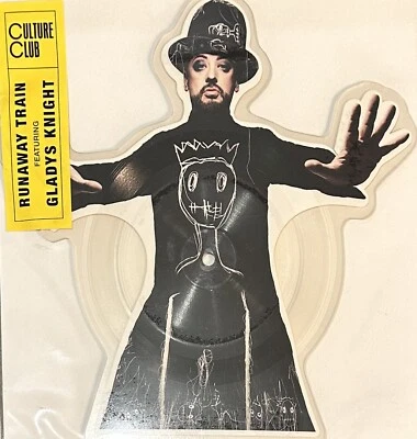 Boy George & Culture Club - Runaway Train - Shaped - 10" Vinyl - RSD 2019 - New - Image 1 of 2