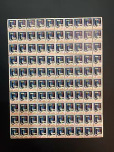 us 1941 Christmas Seals/Stamps Mint NH sheet of 100 stock photo - Picture 1 of 2