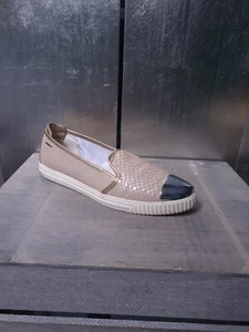 Zapatillas elegantes GEOX talla 38 (5) beige bronce mocasines mocasines #1522 - Imagen 1 de 14