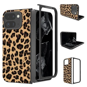 For Google Pixel 9 Pro Fold/Fold2 Full Body Premium PU Leather Case Flip Cover - Picture 1 of 14