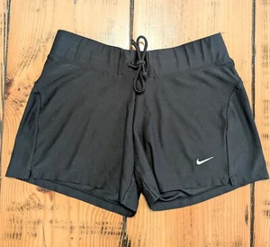 Nike Dri-Fit Athletic Running Shorts, Girls YXS Youth XS Small,  Black     - Picture 1 of 3