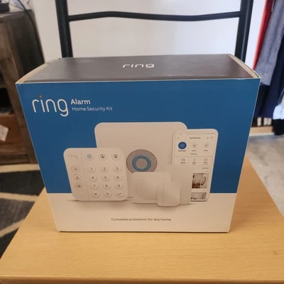 New Ring Alarm 8 Piece Kit 2nd Generation Home Security System - White - Image 1 of 4