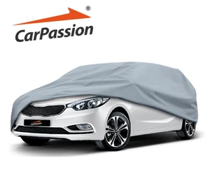 CARPASSION 10025 Car cover full-size, L 450x150 cm, (Grey) - Bild 1 von 6