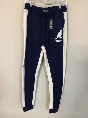 Pantalones deportivos para hombre con logotipo de Kangol azul baliza talla mediana - nuevos con etiquetas Foto 1 de 4