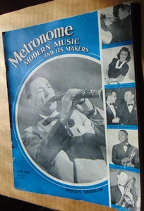 Metronome Magazine June 1941 Woody Herman, 50 pages, see contents photo. - Picture 1 of 6