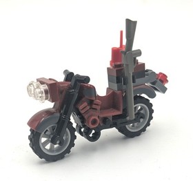 LEGO Pharaoh's Quest part 85983-0002 Vintage Motorcycle Dark Gray Trim set 7306