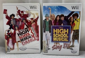 High School Musical 3 Dance And Sing It Nintendo Wii Games Tested - Picture 1 of 6