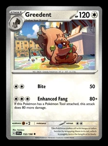 Pokemon TCG: Scarlet & Violet (Base Set) - Greedent - #152/198 - Picture 1 of 2