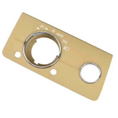 Beige Headlight Switch Panel Cover Trim Fit for Mercedes Benz E Class W211 New - Imagem 1 de 3