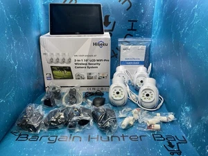 Hiseeu 3K 5MP Wireless CCTV Kamerasystem mit 10" Monitor, 10CH 5MP NVR, 4X PTZ - Bild 1 von 15