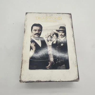 Deadwood: The Complete Series Season 1-3 (DVD, 19-Disc Box Set) - Excellent - Image 1 of 4