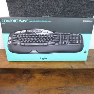 Logitech K350 Comfort Wave 920-008236 Wireless Keyboard SEALED PC Accessories - Picture 1 of 10