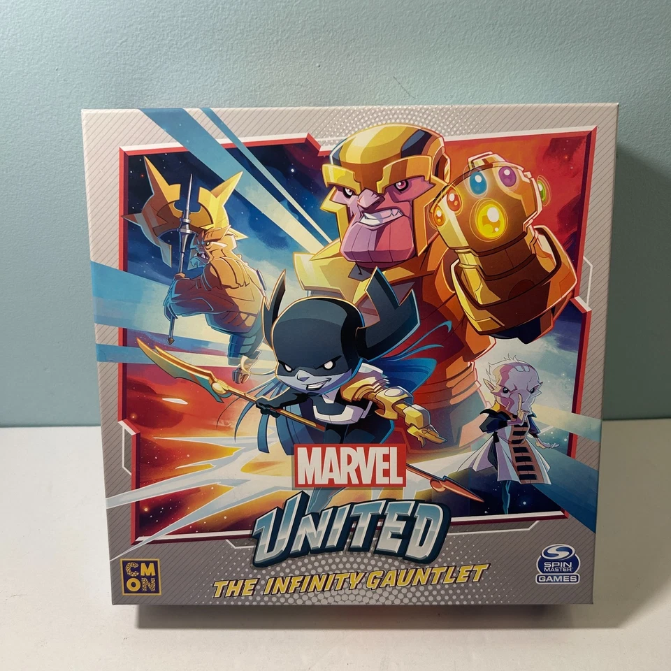 Marvel United The Infinity Gauntlet Expansion Box CMON Thanos NEW Open Box - Image 1 of 4