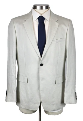 Theory Chambers Blazer Mens 40R Linen Suit Jacket Modern Tailored Lightweight - Image 1 of 4