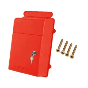 Wall Mount Mailbox for House Outside Suggestion Box for Cards Letters Office - Picture 1 of 23