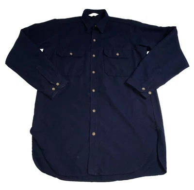 Vintage Cabela's Shirt Men's XL Double Breasted Long Sleeve USA Made 1980s - Image 1 of 4