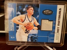 2002-03 Hoops Hot Prospects Materials Mike Miller #HM-MM