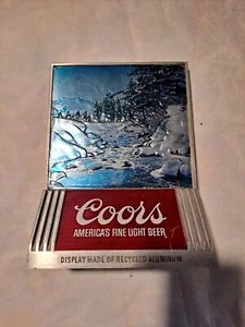 Coors Aluminum Display Plaque. - Picture 1 of 6
