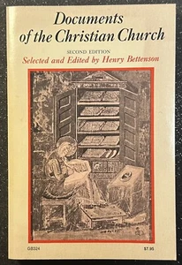 Vintage Paperback / DOCUMENTS OF THE CHRISTIAN CHURCH, Bettenson (Oxford, 1967) - Imagen 1 de 4