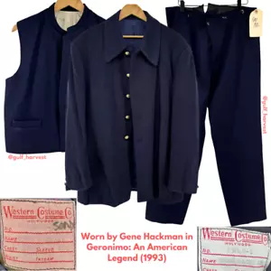 Original Costume Worn by Gene Hackman in Geronimo: An American Legend Movie 1993 - Picture 1 of 20