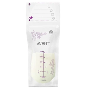 Bolsas de almacenamiento de leche materna Philips Avent 6 oz SCF603/25 - 25 ct - Imagen 1 de 3